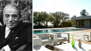 Στο «σφυρί» η θρυλική                βίλα του Αριστοτέλη Ωνάση