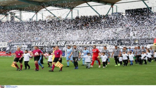 Ντροπιαστικό πανό των οπαδών του ΟΦΗ για το μπαράζ της Ρόδου (pic)