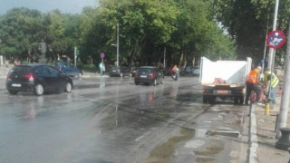 Άμεση επέμβαση του Δήμου Θεσσαλονίκης μετά την κακοκαιρία (ΦΩΤΟ)
