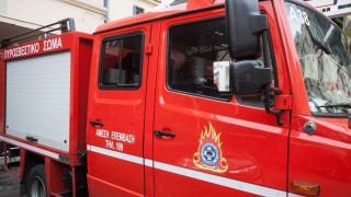 Θεσσαλονίκη:         Φωτιά σε εν κινήσει καντίνα στον Λαγκαδά